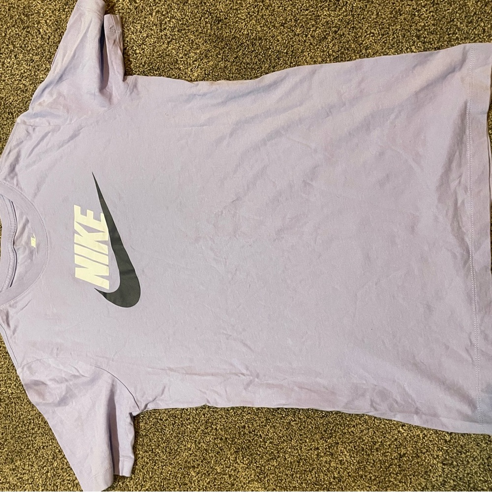Nike Pastel Purple Tee with Logo